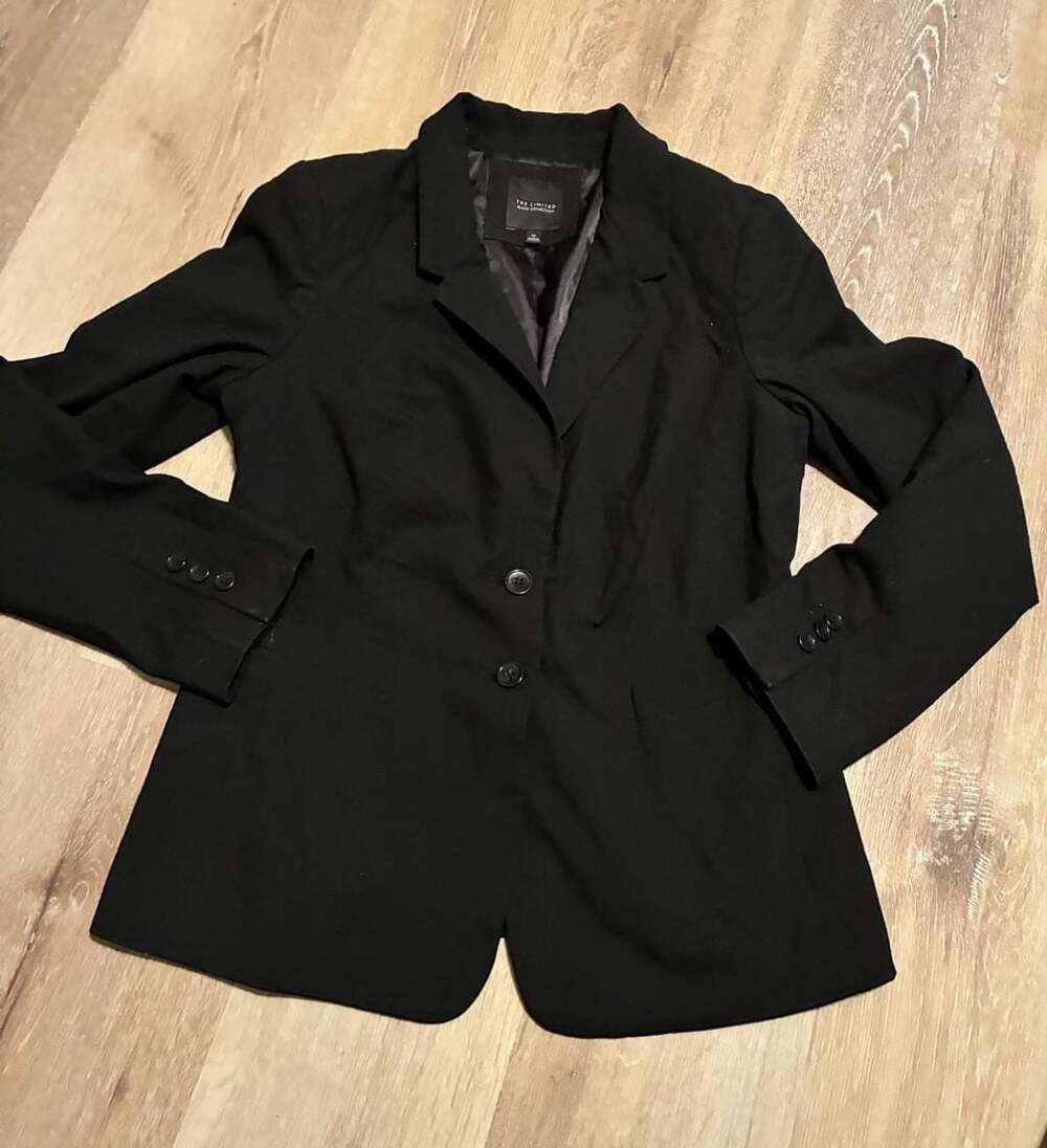 The Limited Black Collection Women's Black Blazer Jacket Size 10